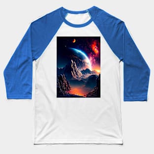 Sky Destroyed Baseball T-Shirt